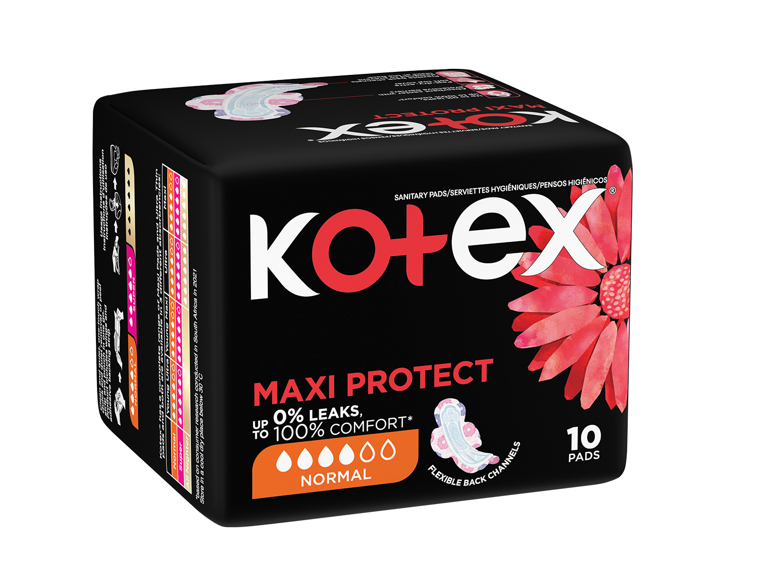 Kotex Maxi Protect Normal Pads 10s product image