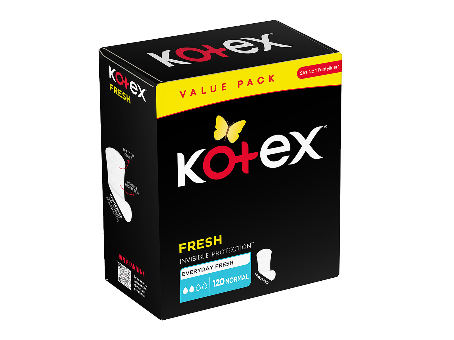 Kotex Liners Fresh Normal 120s product image