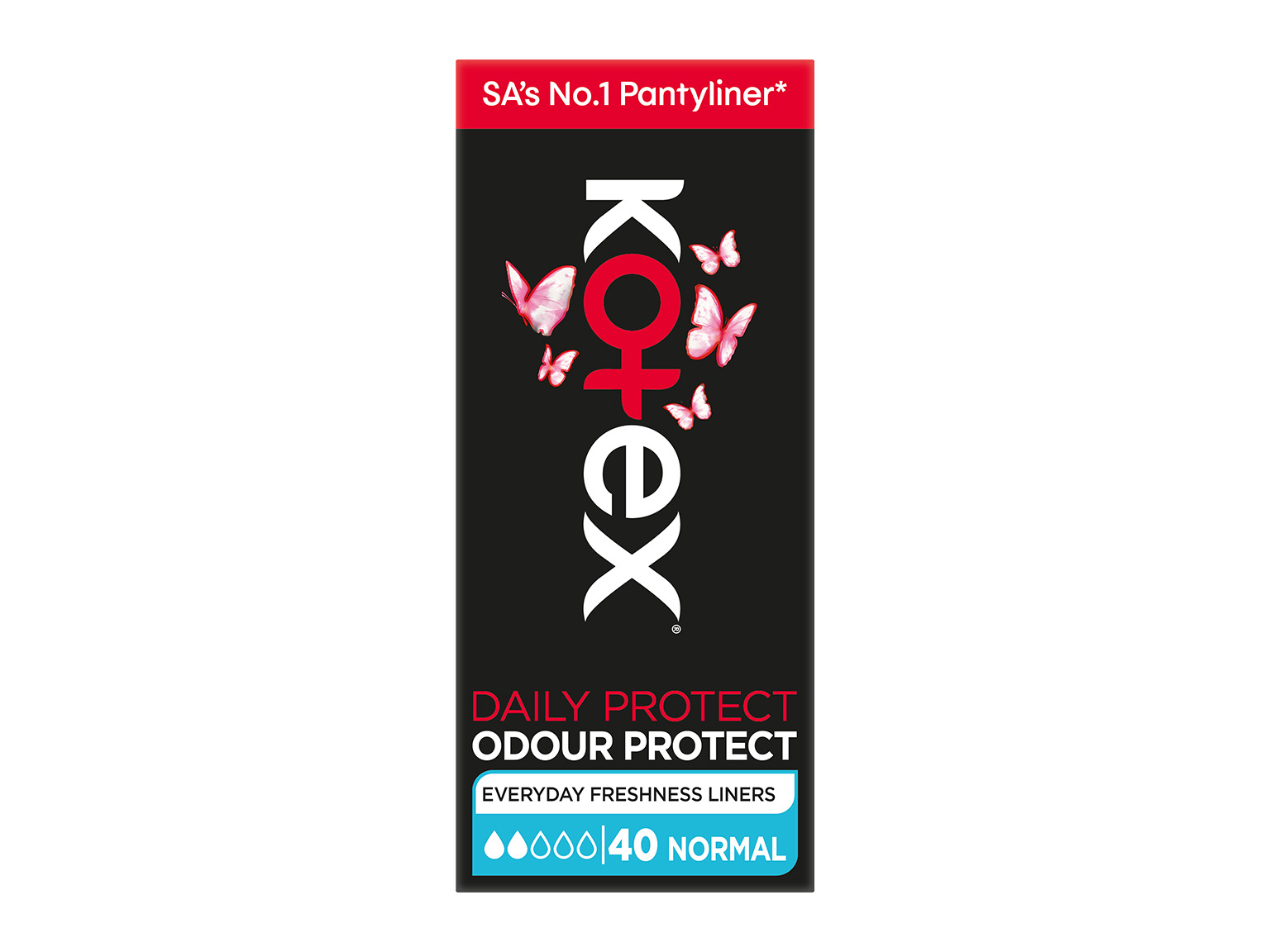 Kotex Daily Protect Normal Scented Liners 40s product image
